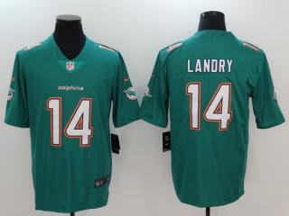 Miami Dolphins 14 Jarvis Landry Football Jersey Legend Apple green