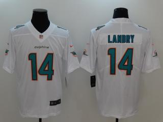 Miami Dolphins 14 Jarvis Landry Football Jersey Legend White