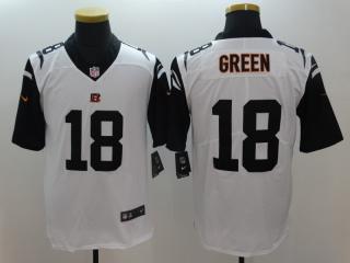 Cincinnati Bengals 18 A.J. Green Football Jersey Legend White