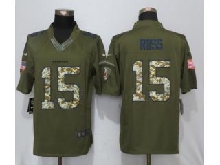 Cincinnati Bengals 15 John Ross Green Salute To Service Limited Jersey