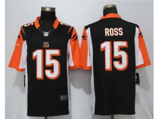 Cincinnati Bengals 15 John Ross Black Limited Jersey