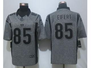 Cincinnati Bengals 85 Tyler Eifert Stitched Gridiron Gray Limited Jersey