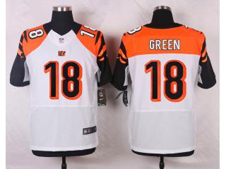 Cincinnati Bengals 18 A.J. Green Football Jersey White