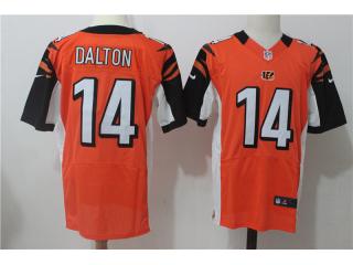 Cincinnati Bengals 14 Andy Dalton Football Jersey Orange