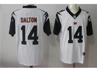 Cincinnati Bengals 14 Andy Dalton Football Jersey Legend White