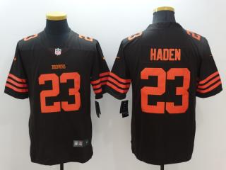Cleveland Browns 23 Joe Haden Football Jersey Legend Brown