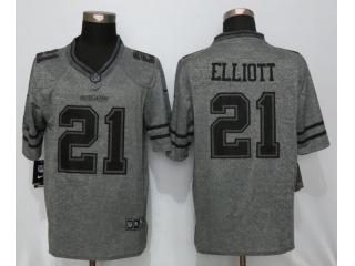 Dallas Cowboys 21 Ezekiel Elliott Salute To Service Limited Jersey