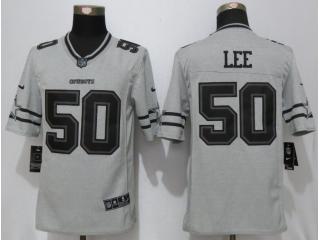 Dallas Cowboys 50 Sean Lee Nike Gridiron Gray II Limited Jersey