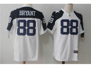 Dallas Cowboys 88 Dez Bryant Stitched Limited Rush Jersey White