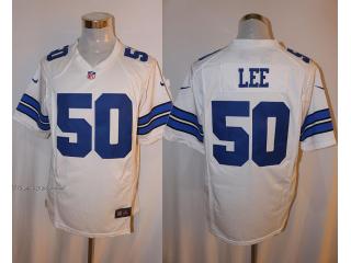 Dallas Cowboys 50 Sean Lee White Limited Jersey