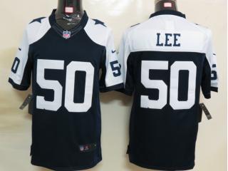 Dallas Cowboys 50 Sean Lee Blue Thanksgiving Limited Jersey
