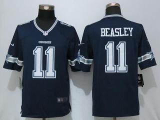 Dallas Cowboys 11 Cole Beasley Blue Limited Jersey