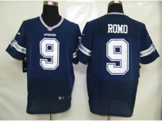 Dallas Cowboys 9 Tony Romo Elite Football jersey Navy Blue