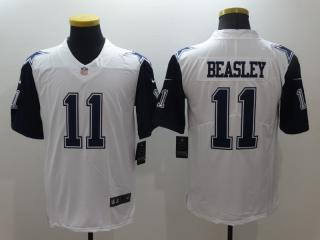 Dallas Cowboys 11 Cole Beasley Football Jersey Legend White