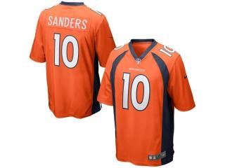 Denver Broncos 10 Emmanuel Sanders Football Jersey Orange