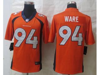 Denver Broncos 94 DeMarcus Ware Football Jersey Orange