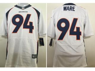 Denver Broncos 94 DeMarcus Ware Elite Football Jersey White