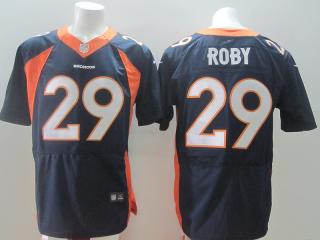 Denver Broncos 29 Bradley Roby Elite Football Jersey Navy Blue