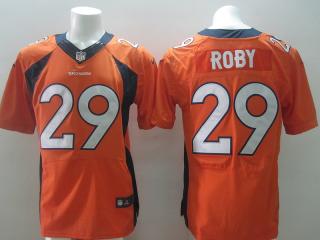 Denver Broncos 29 Bradley Roby Elite Football Jersey Orange