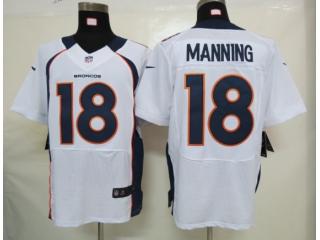 Denver Broncos 18 Peyton Manning Elite Football Jersey White