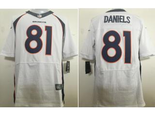 Denver Broncos 81 Owen Daniels Elite Football Jersey White