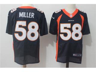 Denver Broncos 58 Von Miller Elite Football Jersey Navy Blue