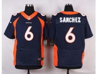 Denver Broncos 6 Mark Sanchez Elite Football Jersey Navy Blue
