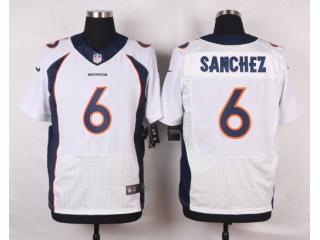 Denver Broncos 6 Mark Sanchez Elite Football Jersey White