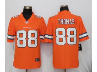Denver Broncos 88 Demaryius Thomas Navy Orange Color Rush Limited Jersey