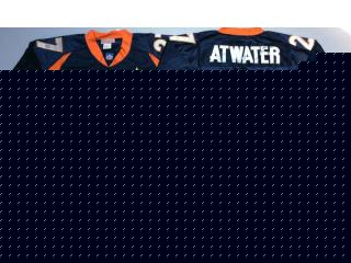 Denver Broncos 27 Steve Atwater Football Jersey Navy Blue Retro