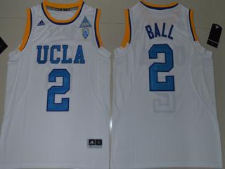 2017 UCLA Bruins 2 Lonzo Ball College Basketball Authentic Jersey White