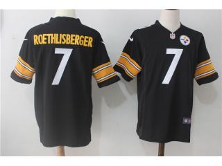 Pittsburgh Steelers 7 Ben Roethlisberger Black Limited Jersey