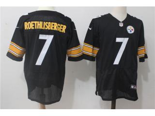 Pittsburgh Steelers 7 Ben Roethlisberger Elite Football Jersey Black