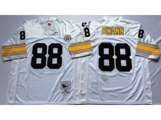 Pittsburgh Steelers 88 Lynn Swann Football Jersey White Retro