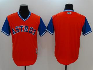 Men's Houston Astros Majestic Orange 2017 Players Weekend Authentic Team Jersey