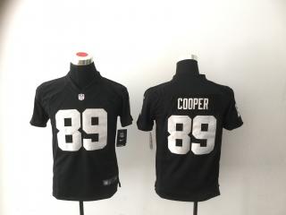 Youth Oakland Raiders 89 Amari Cooper Football Jersey Black