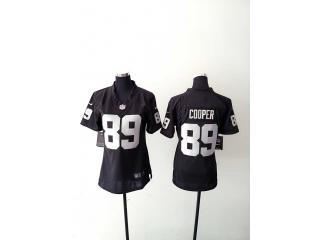 Women Oakland Raiders 89 Amari Cooper Black Limited Jersey