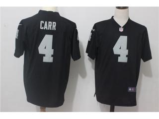 Oakland Raiders 4 Derek Carr Football Limited Jersey Black