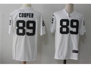 Oakland Raiders 89 Amari Cooper Football Limited Jersey White