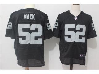 Oakland Raiders 52 Khalil Mack Elite Football Jersey Black
