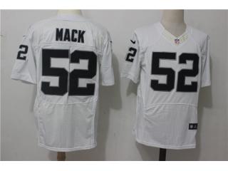 Oakland Raiders 52 Khalil Mack Elite Football Jersey White