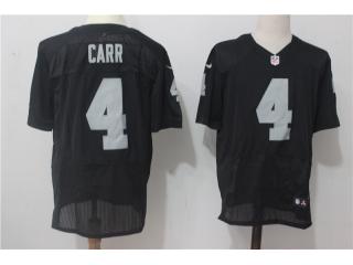 Oakland Raiders 4 Derek Carr Elite Football Jersey Black