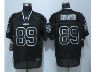 Oakland Raiders 89 Amari Cooper Lights Out Black Elite Jersey