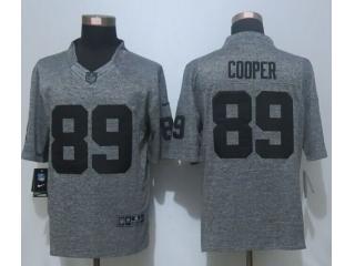 Oakland Raiders 89 Amari Cooper Stitched Gridiron Gray Limited Jersey