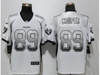 Oakland Raiders 89 Amari Cooper Drift Fashion White Elite Jersey