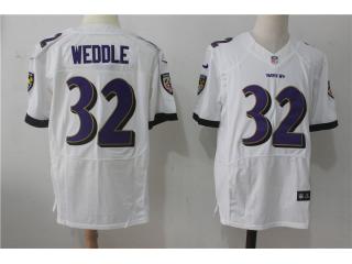 Baltimore Ravens 32 Eric Weddle Elite Football Jersey White