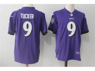 Baltimore Ravens 9 Justin Tucker Football Jersey Purple Fan Edition