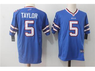 Buffalo Bills 5 Tyrod Taylor Football Jersey Blue Fan Edition