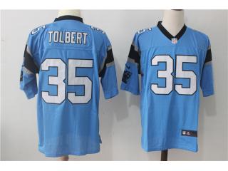 Carolina Panthers 35 Mike Tolbert Elite Football Jersey Blue