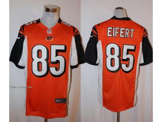 Cincinnati Bengals 85 Tyler Eifert Football Jersey Orange Fan Edition